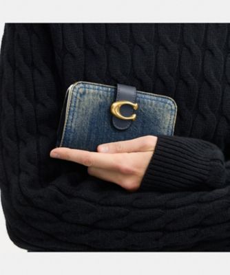 タビー ウォレット・ラブド デニム | COACH/コーチ | 三越伊勢丹